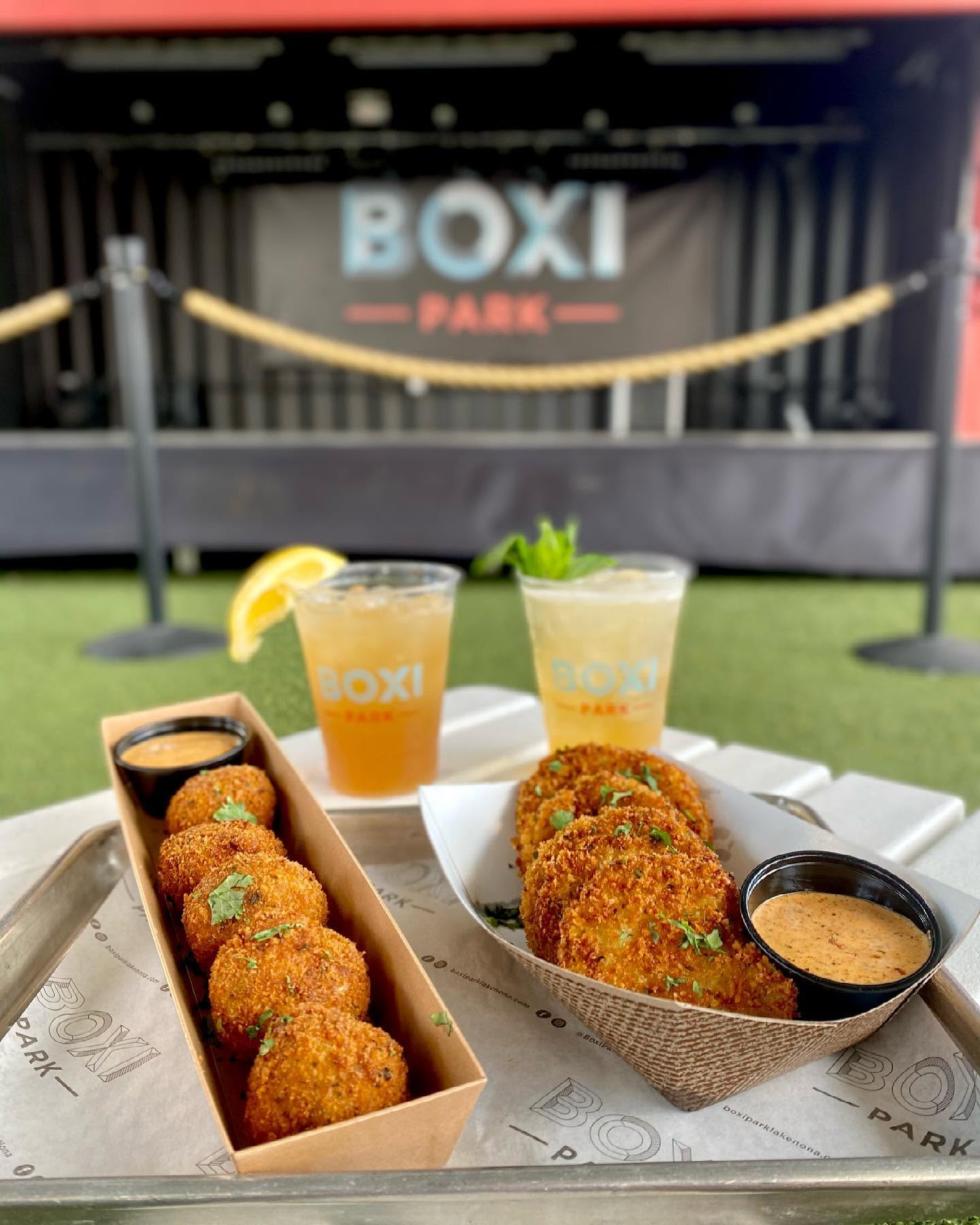 Boxi Park - Gastronomía